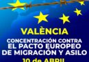 <strong>Valencia: No al Pacto Europeo de Migración y Asilo</strong>