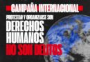 Campaña Internacional: contra la criminalización de la protesta