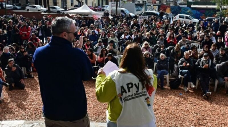 Argentina. Parque Lezama: Importante asamblea hacia la marcha de la bronca del 19S